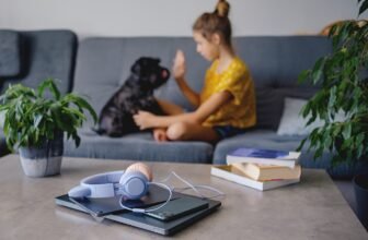 Digital detox, simple pleasures and mental health concept